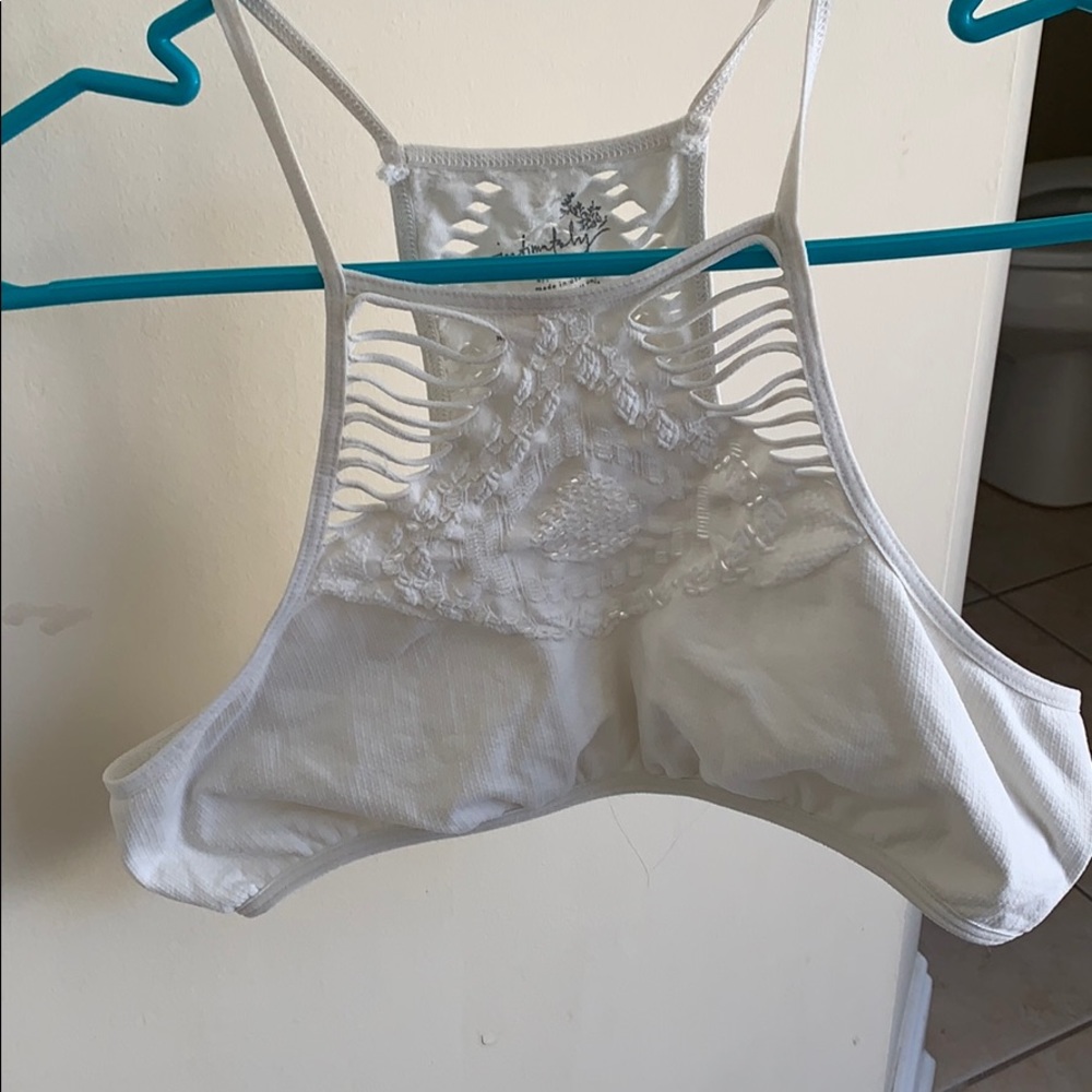 Free people Bralette- off white